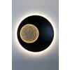 Holländer LUNA EXTRA GROSS Wandleuchte LED Braun, Gold, Schwarz, 1-flammig