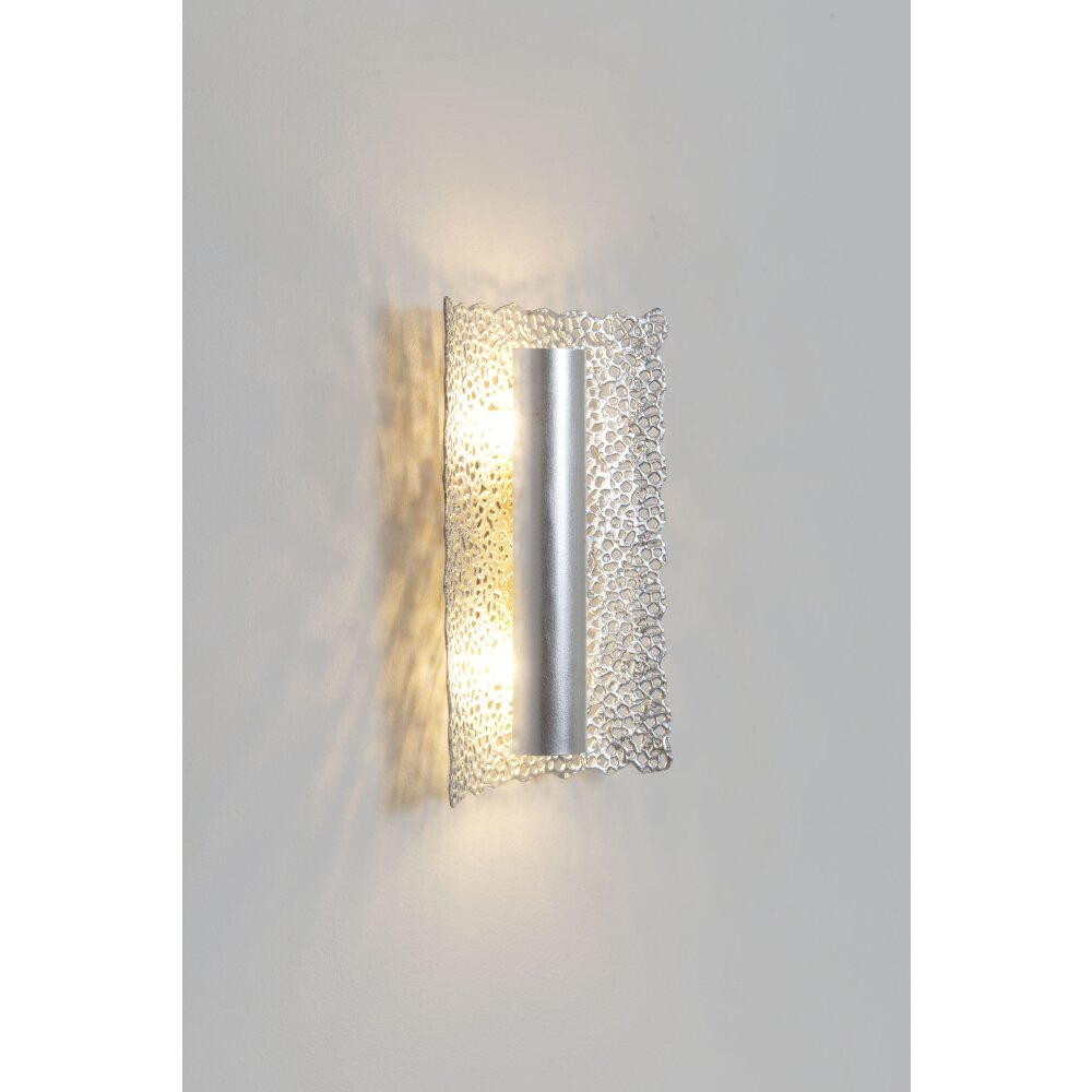 Holländer UTOPISTICO Wandleuchte Silber, 2-flammig