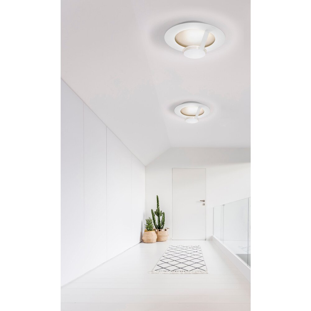 Grossmann FLAT Wandleuchte LED Braun, Gold, Weiß, 1-flammig main product photo