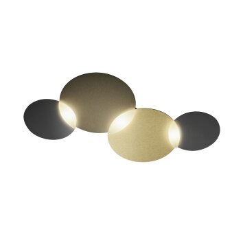 Grossmann CIRC Deckenleuchte LED Bronze, Messing, 1-flammig