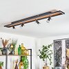 Deadwood            Deckenleuchte LED Schwarz, Weiß, 5-flammig