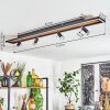 Deadwood            Deckenleuchte LED Schwarz, Weiß, 5-flammig