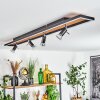 Deadwood            Deckenleuchte LED Schwarz, Weiß, 5-flammig