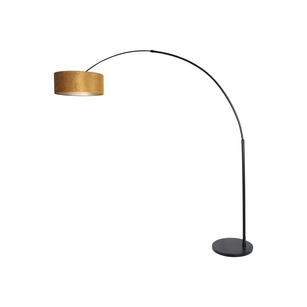 Steinhauer Sparkled Stehleuchte Schwarz, 1-flammig main product photo