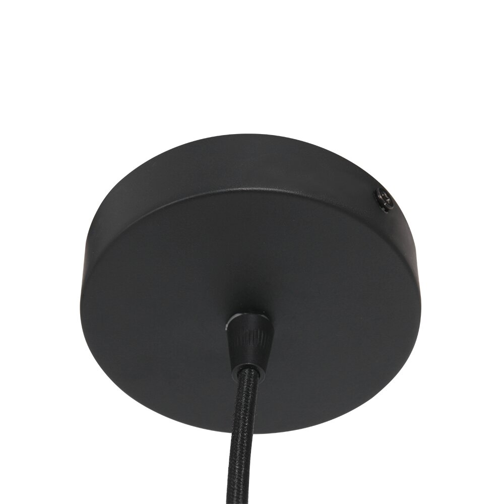 Steinhauer Sparkled Pendelleuchte Schwarz, 1-flammig
