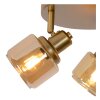 Lucide BJORN Deckenleuchte Gold, Messing, 3-flammig