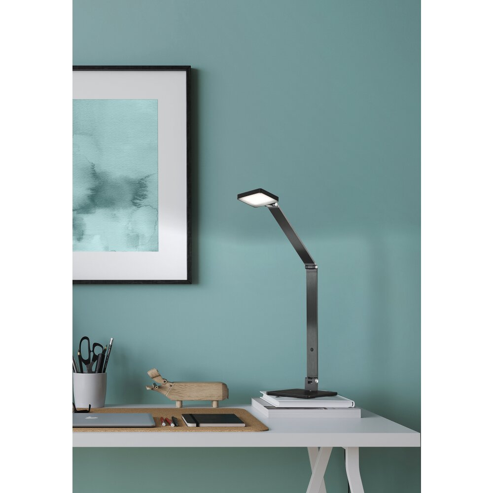 Fischer & Honsel Rike Tischleuchte LED Schwarz, 1-flammig main product photo