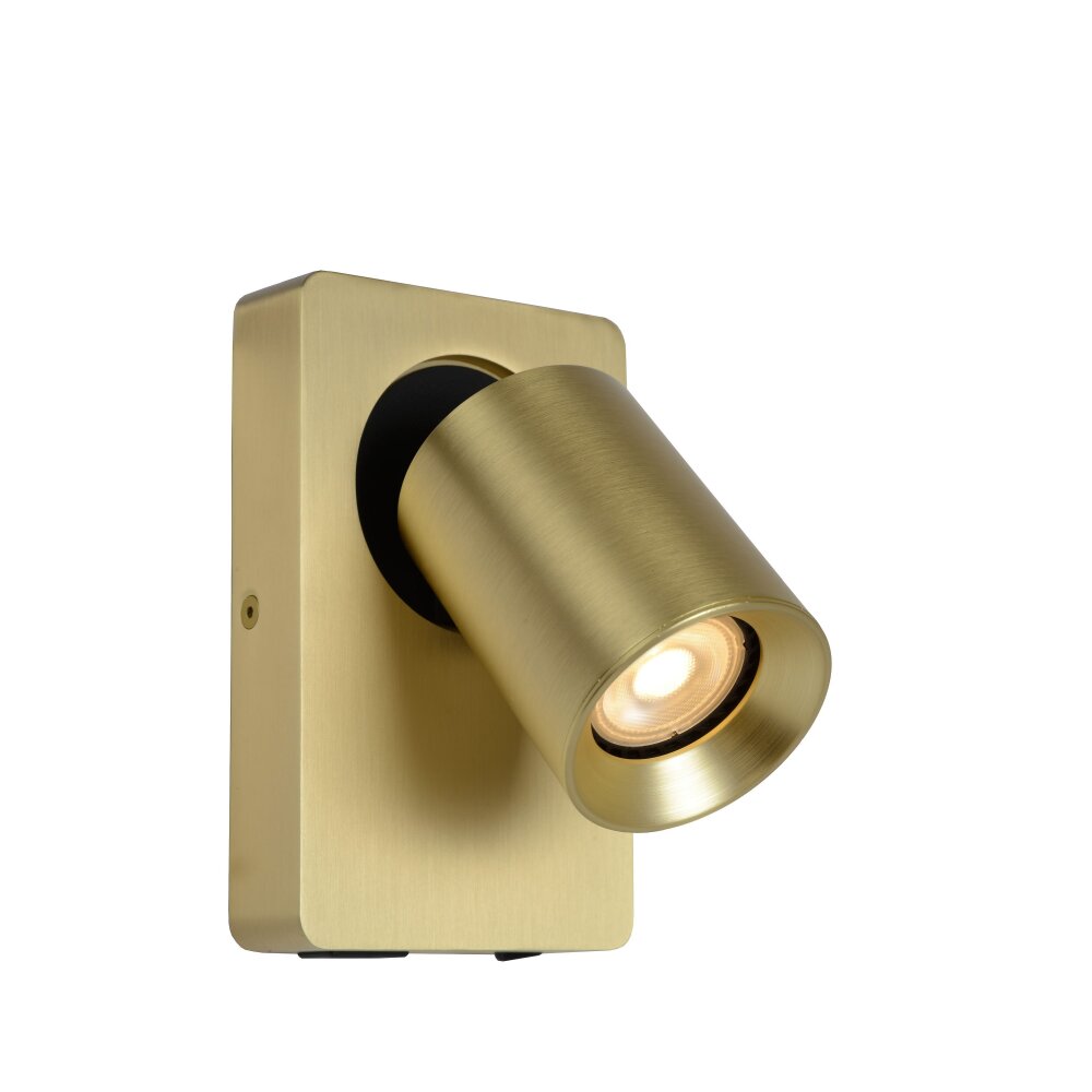 Lucide NIGEL Wandleuchte LED Gold, Messing, 1-flammig main product photo