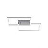 Leuchten Direkt IVEN Deckenleuchte LED Silber, 2-flammig, Fernbedienung Leuchten Direkt IVEN Deckenleuchte LED Silber, 2-flammig, Fernbedienung