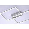Leuchten Direkt IVEN Deckenleuchte LED Silber, 2-flammig, Fernbedienung Leuchten Direkt IVEN Deckenleuchte LED Silber, 2-flammig, Fernbedienung