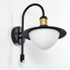 Theux Außenwandleuchte Gold, Schwarz, 1-flammig, Bewegungsmelder Theux Außenwandleuchte Gold, Schwarz, 1-flammig, Bewegungsmelder