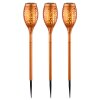 Globo 3er Set Solarleuchte LED, 12-flammig