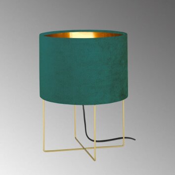 Fischer & Honsel Aura Tischleuchte Gold, 1-flammig Fischer & Honsel Aura Tischleuchte Gold, 1-flammig