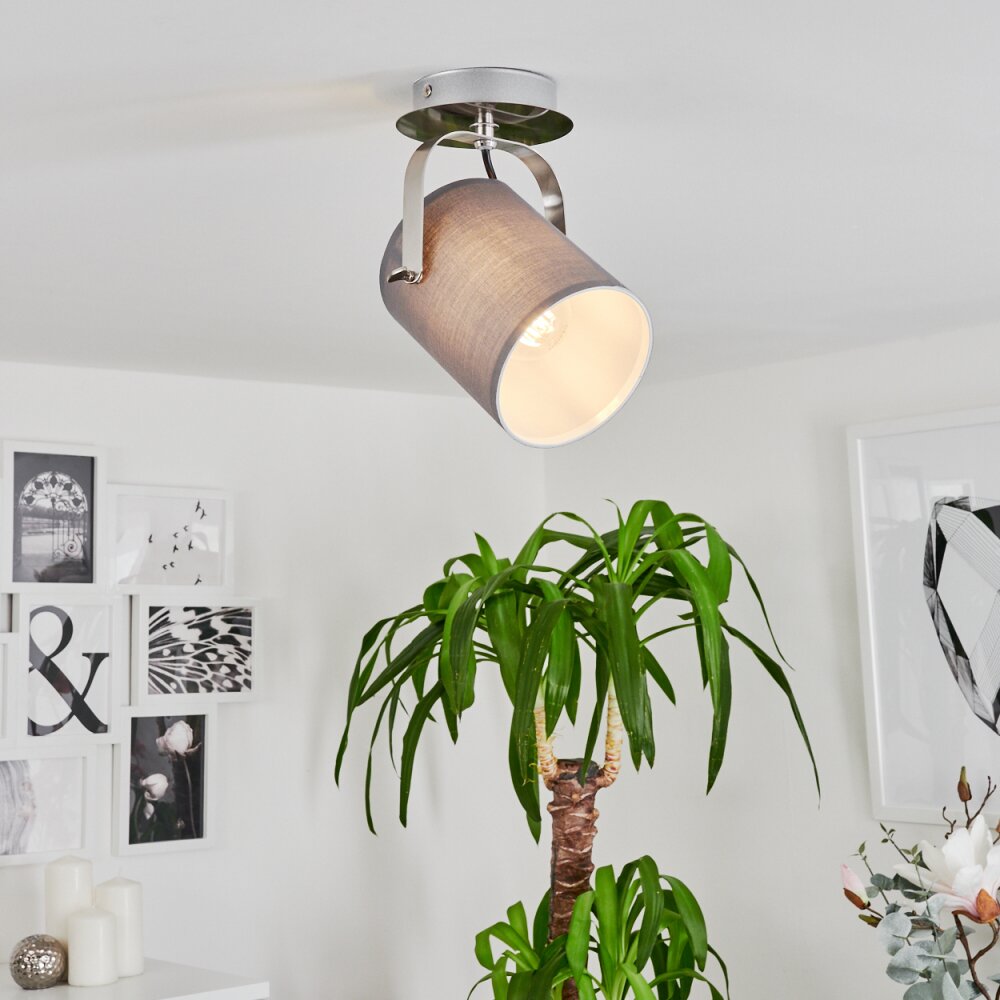 Puelches Deckenleuchte Nickel-Matt, 1-flammig main product photo