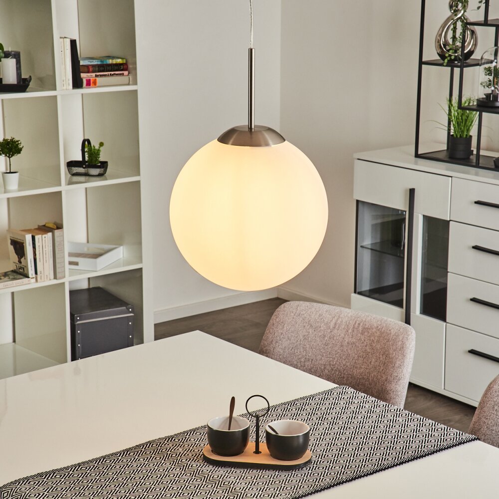 Cochuna Hängeleuchte Nickel-Matt, 1-flammig main product photo