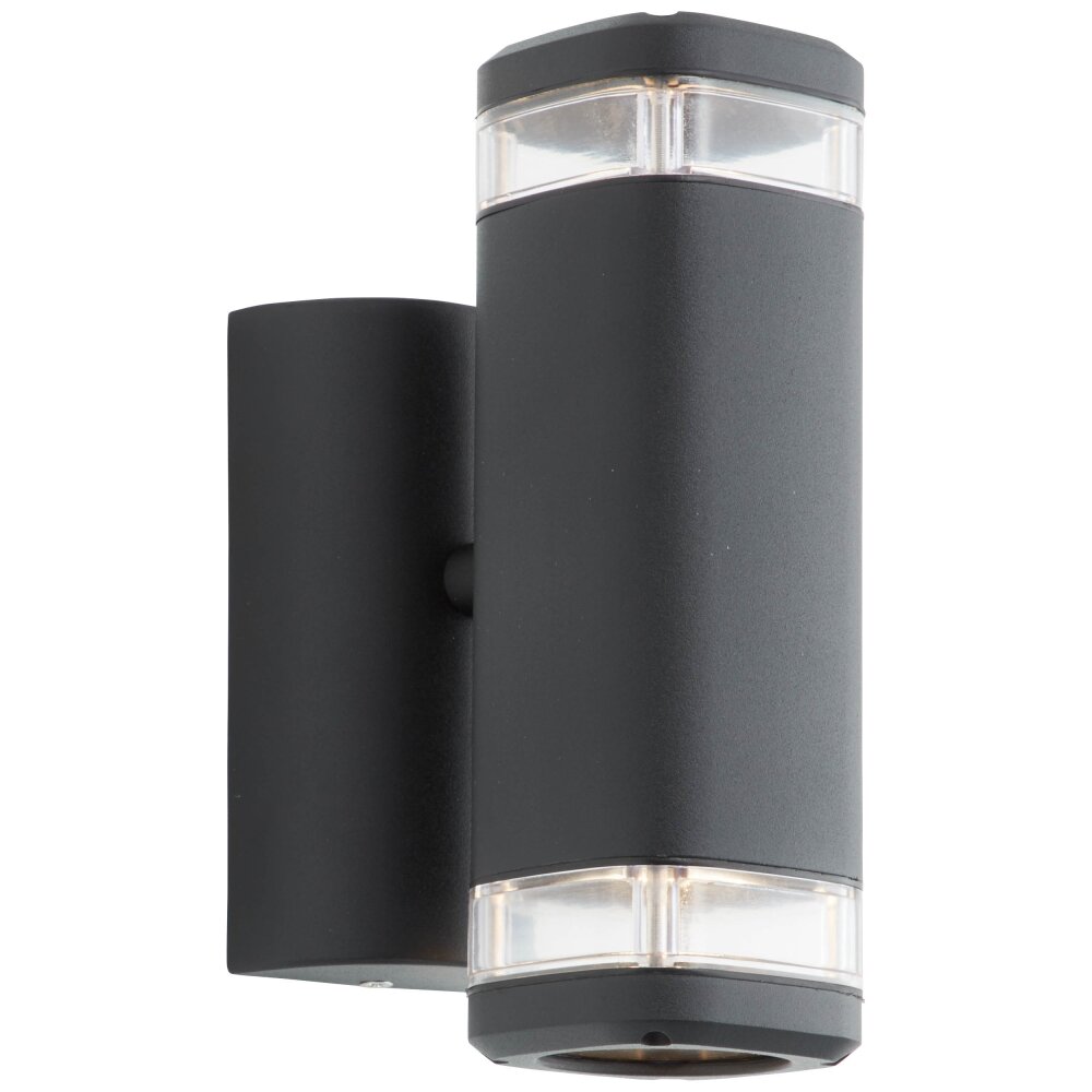 Brilliant Traver Außenwandleuchte Schwarz, 2-flammig main product photo