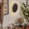 Comallo Wandleuchte LED Schwarz, Weiß, 1-flammig
