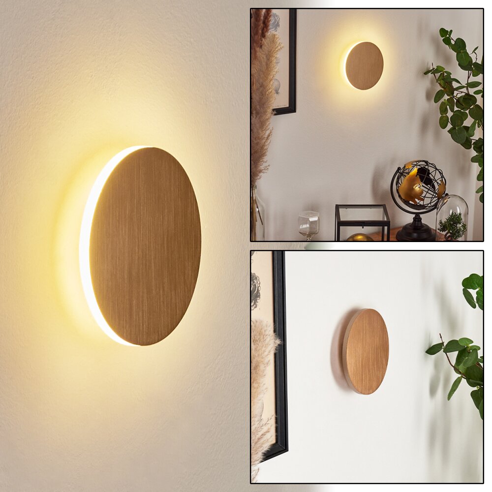 Comallo Wandleuchte LED Gold, Messing, 1-flammig main product photo