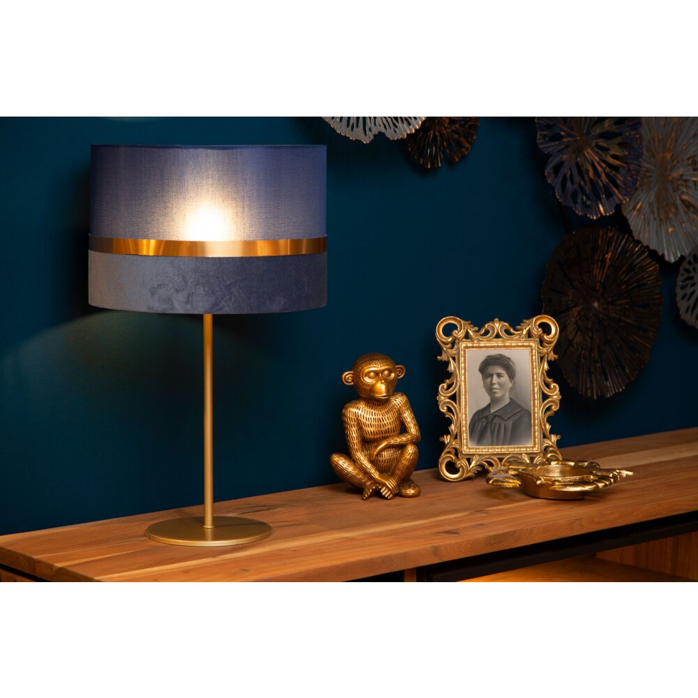 Lucide EXTRAVAGANZA TUSSE Tischleuchte Gold, 1-flammig main product photo