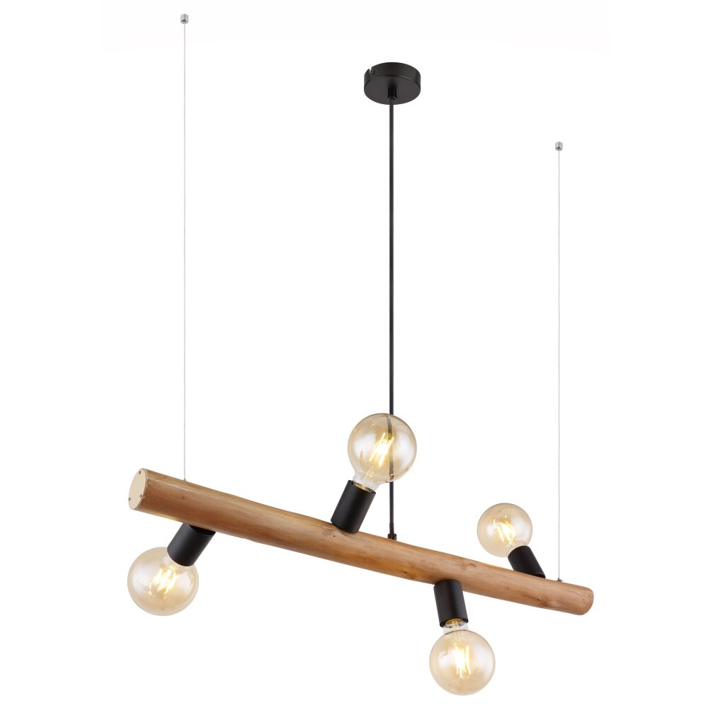 Globo KIRA Hängeleuchte Dunkelbraun, 4-flammig main product photo