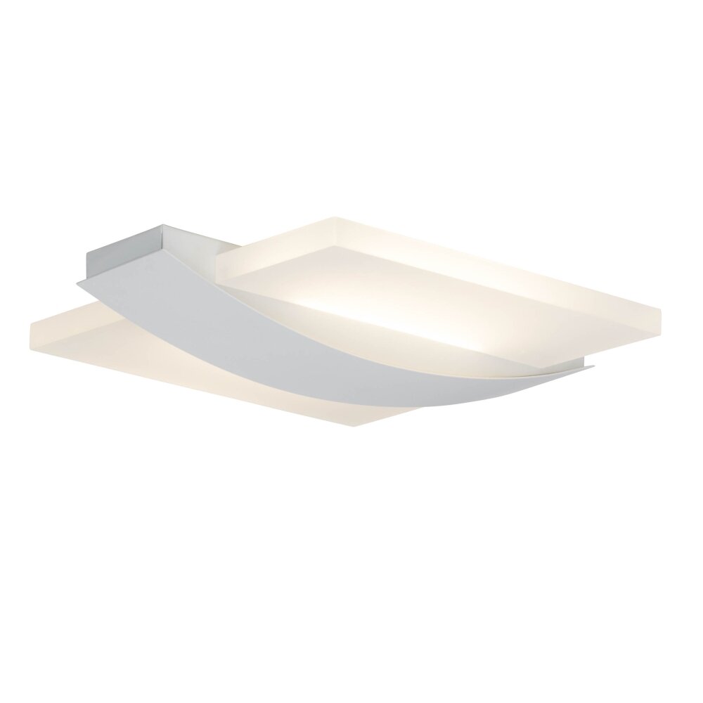 Brilliant Leuchten Solution Deckenleuchte LED Weiß, 1-flammig main product photo