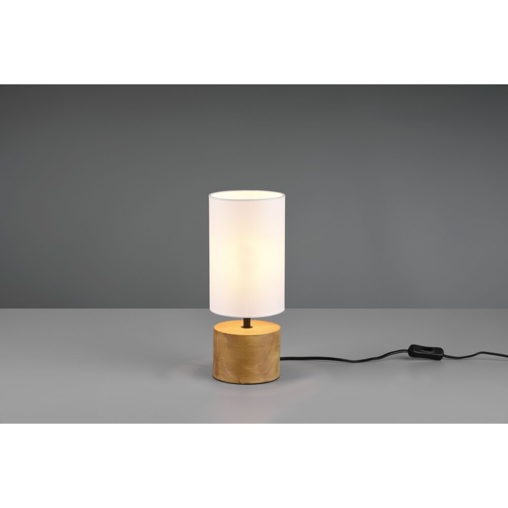 Reality Woody Tischleuchte Naturfarben, 1-flammig main product photo