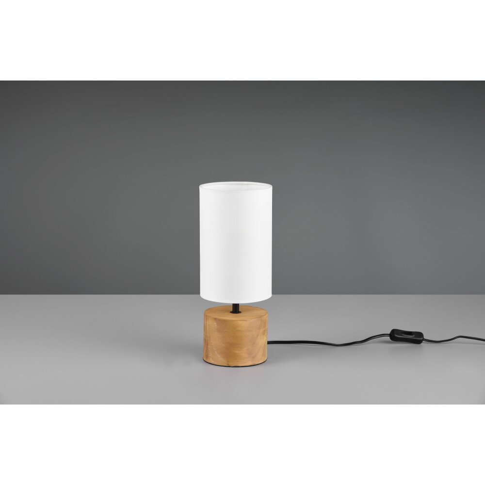 Reality Woody Tischleuchte Naturfarben, 1-flammig