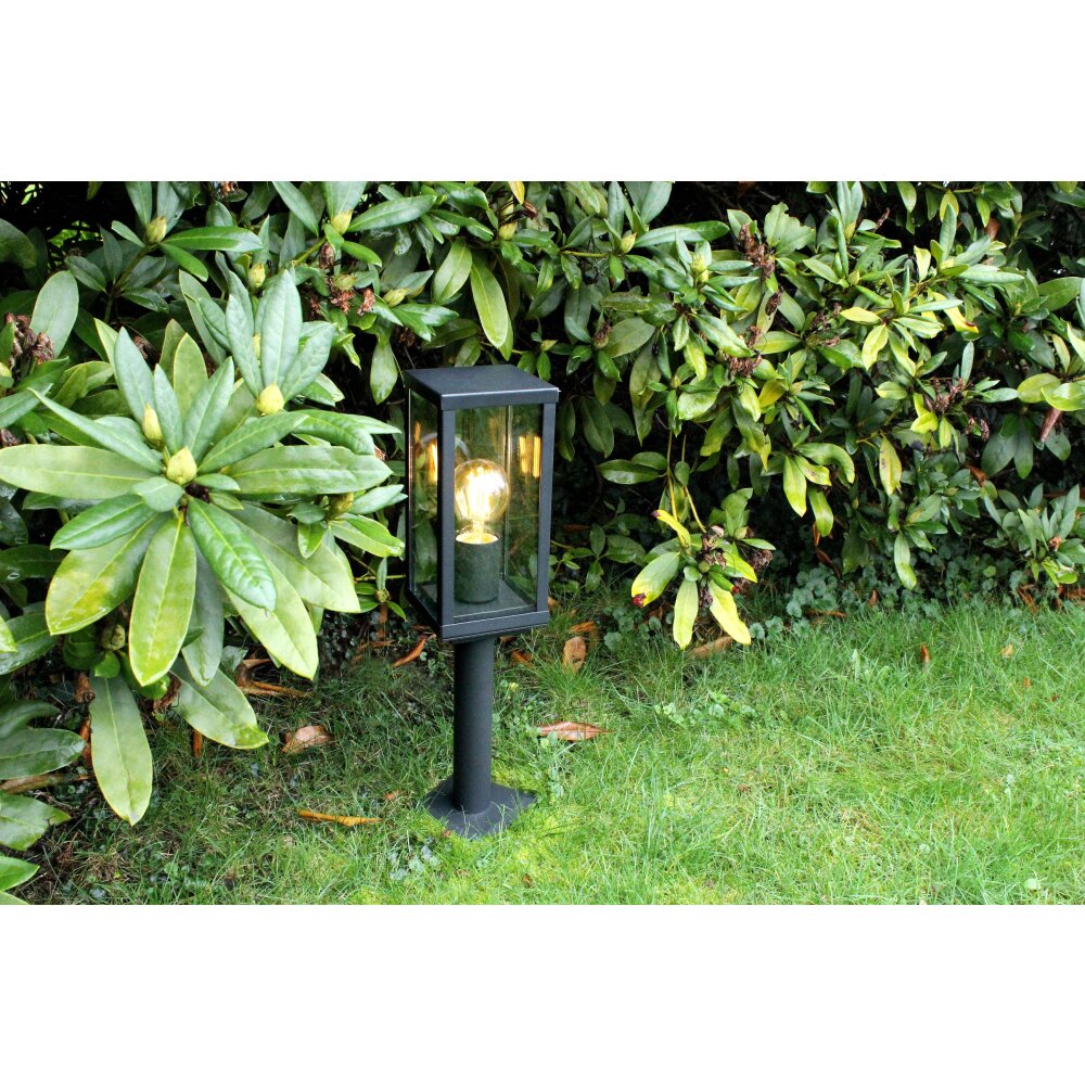 Lutec Lampen KARO Wegeleuchte Schwarz, 1-flammig main product photo