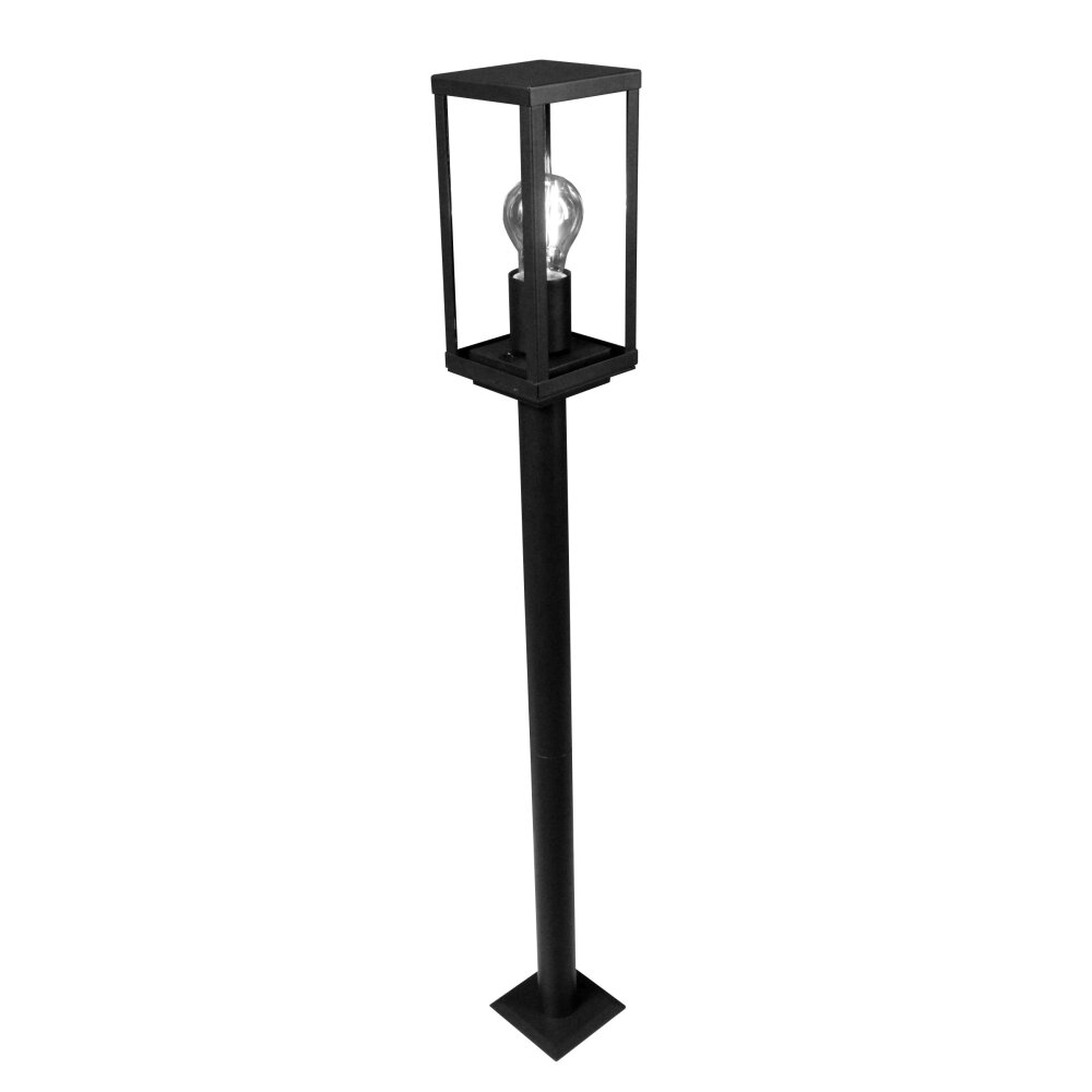 Lutec Lampen KARO Wegeleuchte Schwarz, 1-flammig main product photo