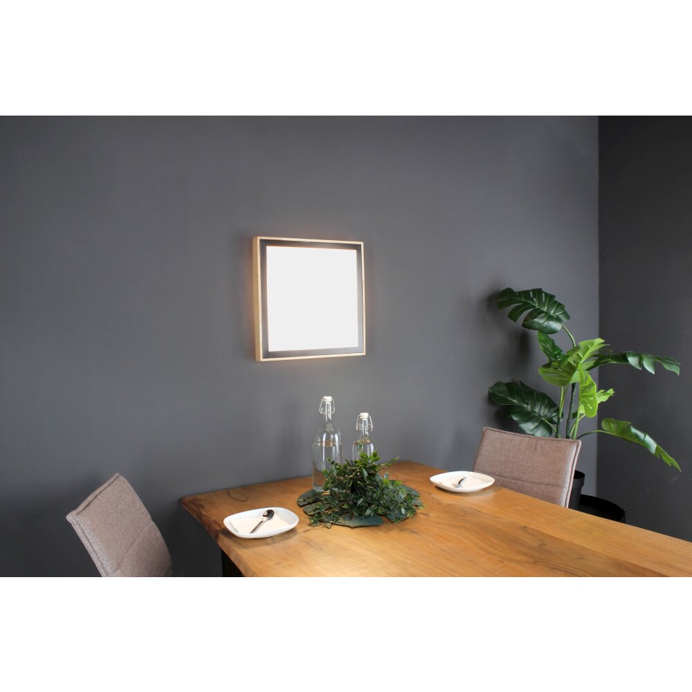 Luce Design SOLSTAR Wandleuchte LED Naturfarben, Schwarz, 1-flammig main product photo