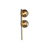 Luce Design PLUTO Wandleuchte Gold, 2-flammig Luce Design PLUTO Wandleuchte Gold, 2-flammig