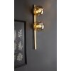 Luce Design PLUTO Wandleuchte Gold, 2-flammig Luce Design PLUTO Wandleuchte Gold, 2-flammig