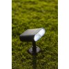 Lutec Lampen GINBO Gartenstrahler LED Schwarz, 1-flammig, Bewegungsmelder, Farbwechsler