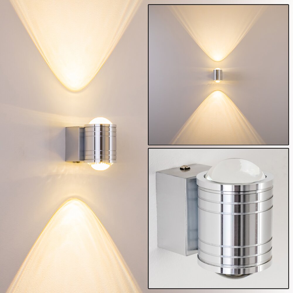 Florenz Badleuchte LED Aluminium, 2-flammig main product photo