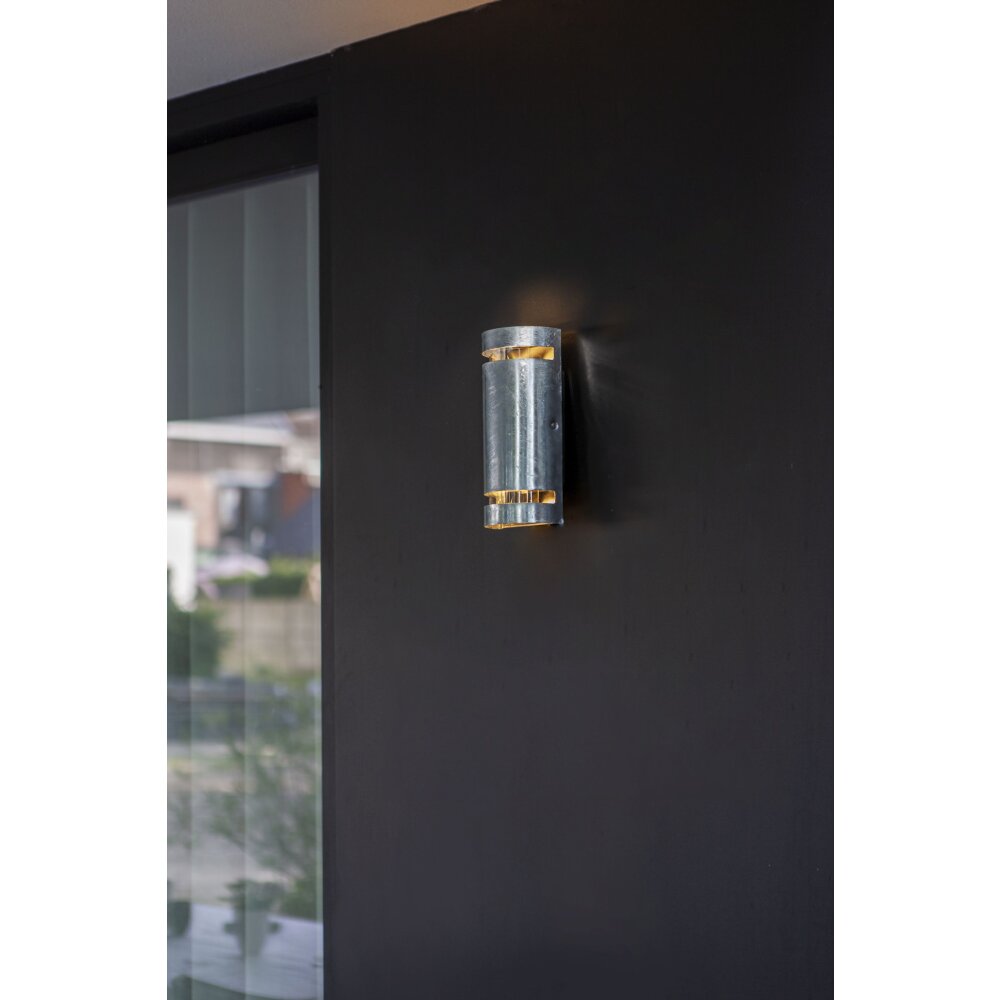 Lutec Lampen RAN Außenwandleuchte Verzinkt, 2-flammig main product photo