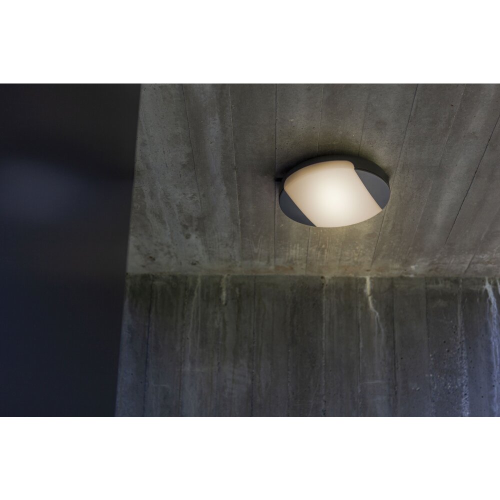 Lutec Lampen SWEEP Außendeckenleuchte LED Anthrazit, 1-flammig main product photo