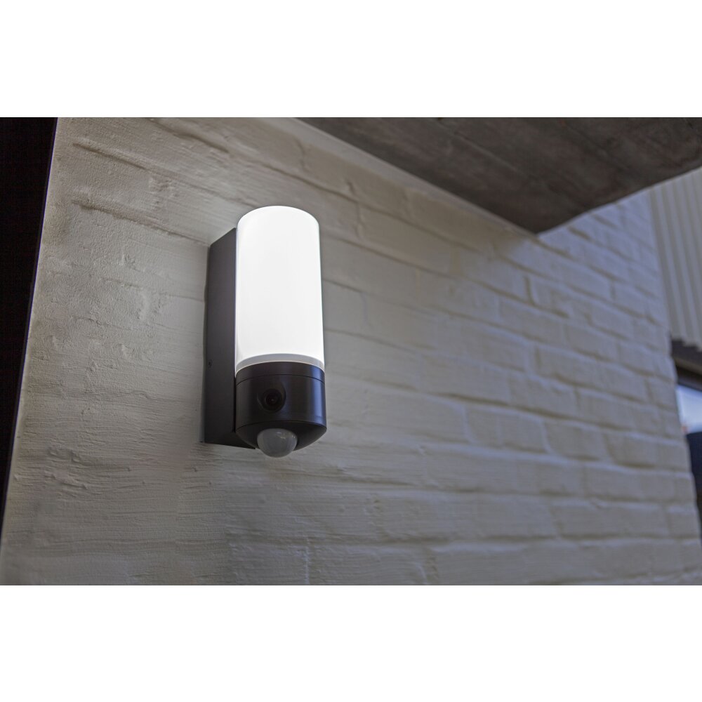 Lutec Lampen POLLUX Außenwandleuchte LED Anthrazit, 1-flammig, Bewegungsmelder main product photo