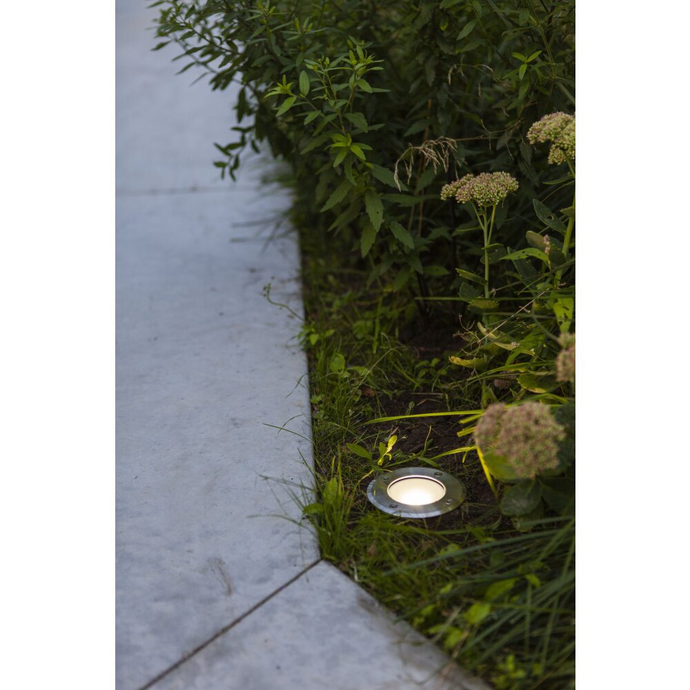 Lutec Lampen CYDOPS Einbauleuchte LED Edelstahl, 1-flammig main product photo