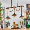 Bolombolo Pendelleuchte Gold, Schwarz, 3-flammig