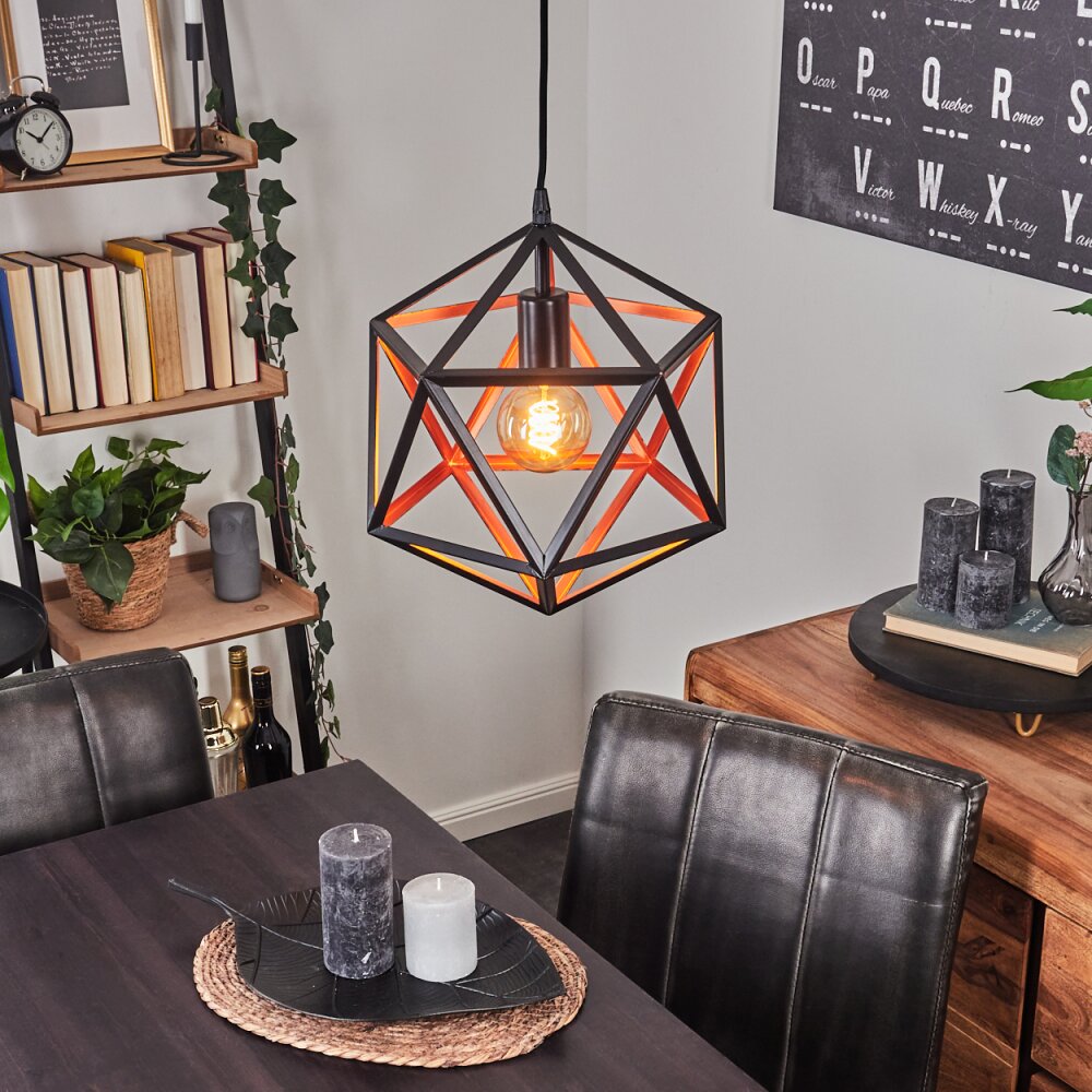 Mamonal Hängeleuchte Schwarz, 1-flammig main product photo