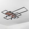 Deadwood Deckenleuchte LED Schwarz, Weiß, 6-flammig