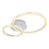 Globo REGGY Deckenleuchte LED Aluminium, 1-flammig