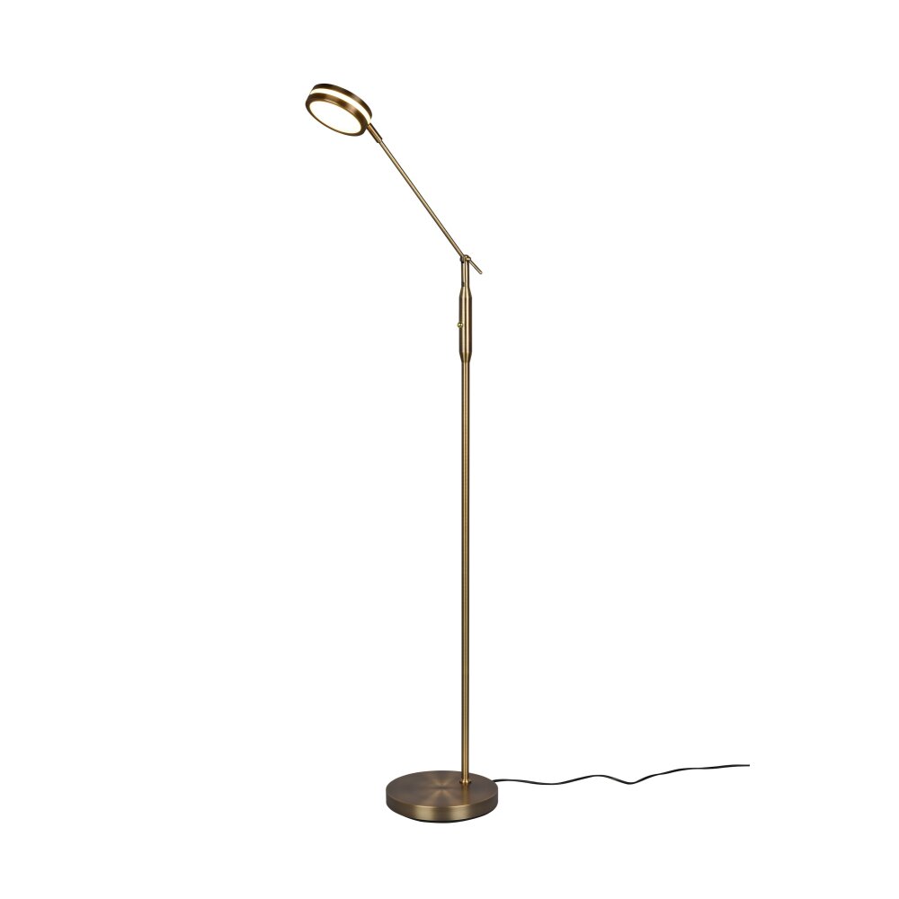 Trio Leuchten Franklin Stehleuchte LED Altmessing, 1-flammig main product photo