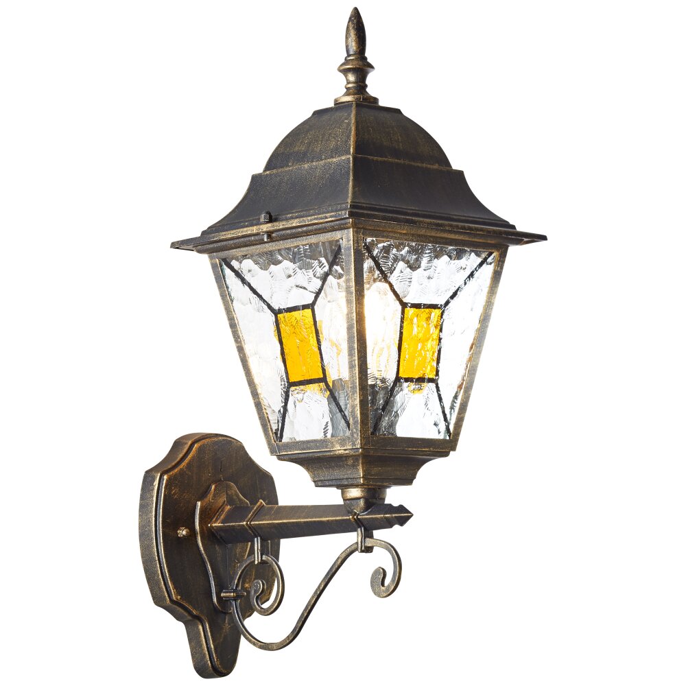 Brilliant Janel Außenwandleuchte Schwarz, 1-flammig main product photo
