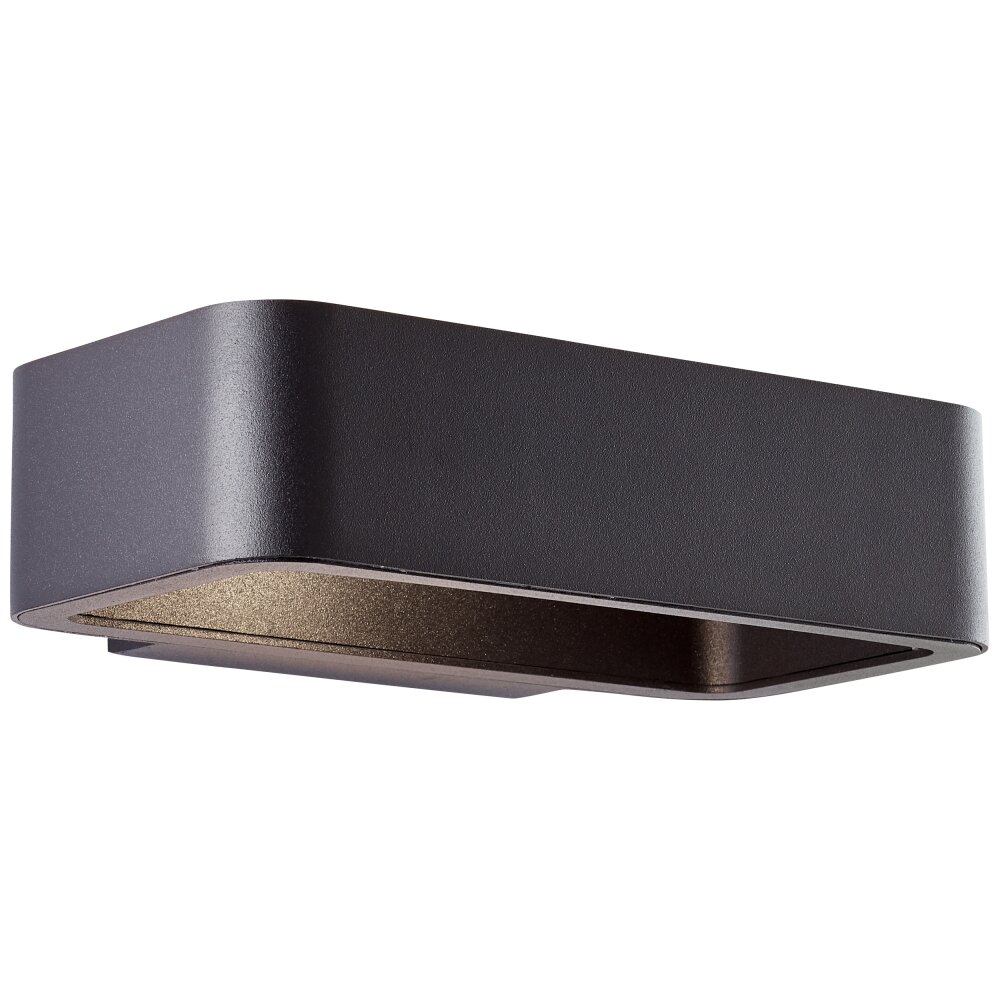 Brilliant Golda Außenwandleuchte LED Schwarz, 1-flammig main product photo