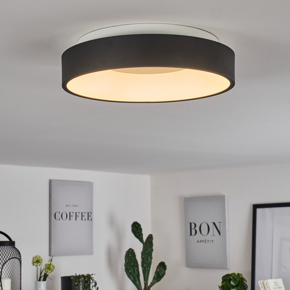 Playas Deckenleuchte LED Schwarz, Weiß, 1-flammig main product photo