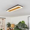 Guacacallo Deckenpanel LED Gold, Schwarz, Weiß, 1-flammig