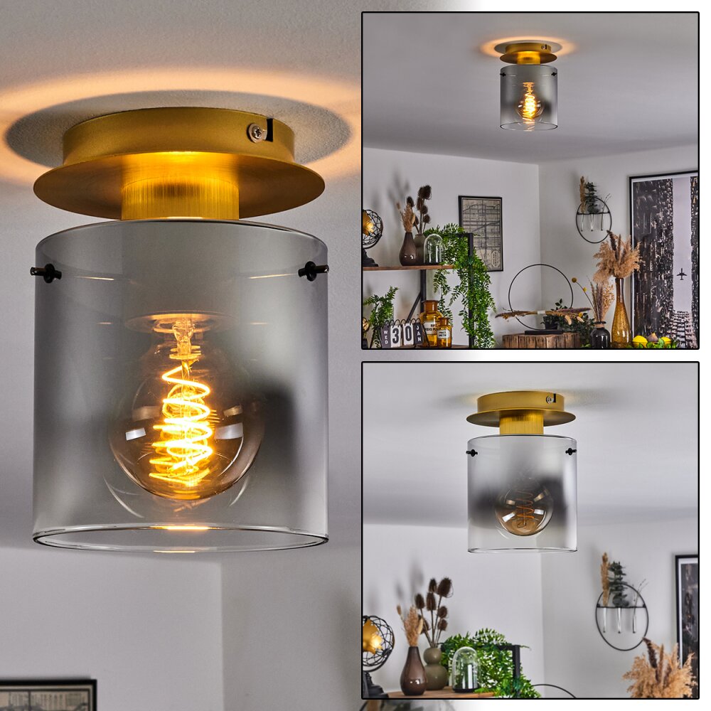 Vuoltu Deckenleuchte Gold, 1-flammig main product photo
