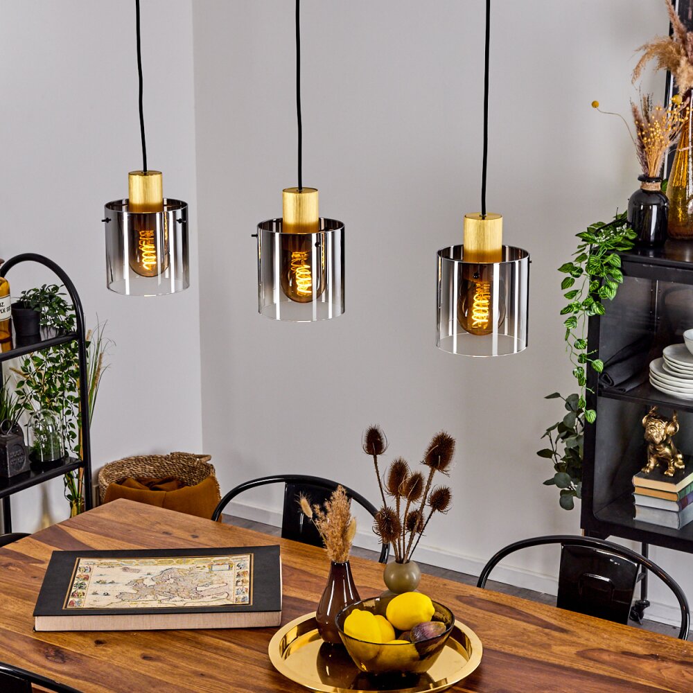 Vuoltu Pendelleuchte Gold, 3-flammig main product photo