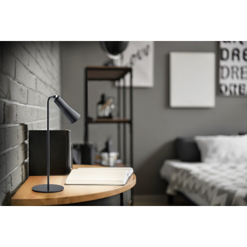 Reality Maxi Tischleuchte LED Schwarz, 1-flammig main product photo